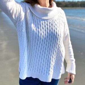 American Eagle Outfitters sweater with cowl neckline, dolman cut, oversized
